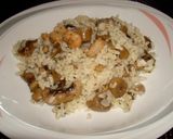 Foto del paso 5 de la receta: Arroz blanco con champiñones y gambas