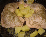 Foto del paso 3 de la receta: Muslos de pollo asados y brócoli gratinado