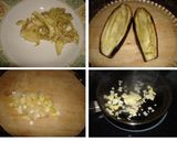 Foto del paso 3 de la receta: Berenjenas rellenas de ropa vieja