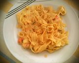 Foto del paso 3 de la receta: Tallarines con gambas