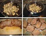 Foto del paso 5 de la receta: Solomillo relleno con mousse de oca y queso mozzarella