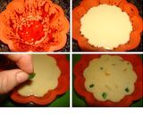 Foto del paso 3 de la receta: Flan de plátano y piña con frutas escarchadas