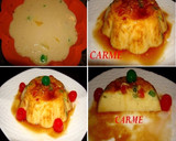 Foto del paso 4 de la receta: Flan de plátano y piña con frutas escarchadas