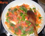 Foto del paso 5 de la receta: Judías con acelgas, espárragos y codornices