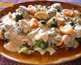 Foto del paso 4 de la receta: Pasta Gigli con verdura en salsa de almendras
