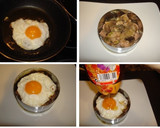Foto del paso 5 de la receta: Tartar de butifarra con setas y huevo con miel