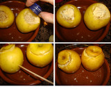 Foto del paso 2 de la receta: Manzanas asadas con almendras al Marie Brizart