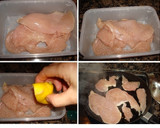 Foto del paso 1 de la receta: Filetes de pechuga a la plancha con setas