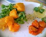 Foto del paso 6 de la receta: Merluza y gambas a la romana
