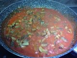 Arroz con robellons y castañas