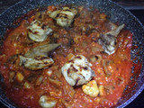 Arroz con robellons y castañas