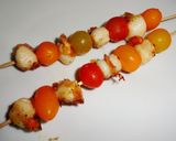 Foto del paso 5 de la receta: Brochetas de vieiras y cherrys