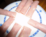 Foto del paso 4 de la receta: Rollos de jamón a la Estrasburgo