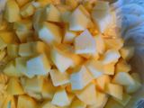 Bizcocho de fruta fresca