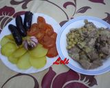 Foto del paso 3 de la receta: Arroz al horno con restos del cocido