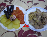 Foto del paso 3 de la receta: Arroz al horno con restos del cocido