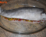 Foto del paso 3 de la receta: Pescadilla rellena con verdura