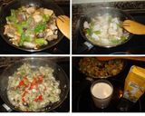 Foto del paso 2 de la receta: Pastel de setas y bacalao