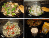 Foto del paso 2 de la receta: Pastel de setas y bacalao