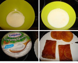 Foto del paso 1 de la receta: Pastelitos de queso y turrón