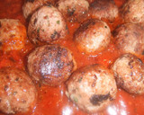 Foto del paso 4 de la receta: Albóndigas con judiones y salsa