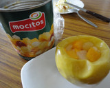 Foto del paso 3 de la receta: Manzanas asadas con sombrero