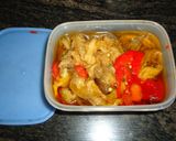 Foto del paso 4 de la receta: Escalibada de pimientos y berenjenas en aceite