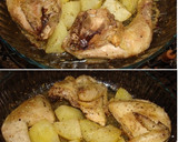 Foto del paso 2 de la receta: Picantones en salsa con patatas y piñones