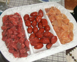 Foto del paso 4 de la receta: Fondue de carnes variadas para el cumple de María