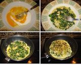 Foto del paso 5 de la receta: Tortilla de acelgas y gambas