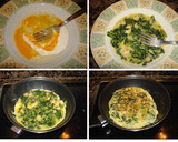 Foto del paso 5 de la receta: Tortilla de acelgas y gambas