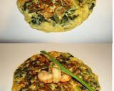 Foto del paso 6 de la receta: Tortilla de acelgas y gambas