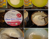 Foto del paso 1 de la receta: Pastel de queso fresco y frutas escarchadas