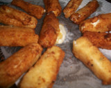 Foto del paso 3 de la receta: Queso fresco crujiente, al ajo y perejil