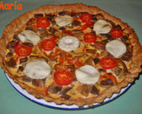 Foto del paso 9 de la receta: Quiche de berenjena, pimientos rojos y queso