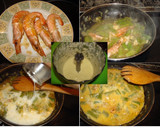 Foto del paso 5 de la receta: Crema de espárragos trigueros y gambas