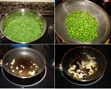 Foto del paso 1 de la receta: Guisantes estofados con calamares