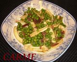 Foto del paso 5 de la receta: Guisantes estofados con calamares