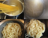 Foto del paso 1 de la receta: Espaguetis con salsa de philadelphia al limón