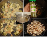 Foto del paso 4 de la receta: Gnocchi con pollo y champiñones