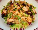 Foto del paso 4 de la receta: Ensalada de salmón fresco y nueces