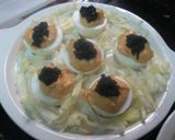 Foto del paso 3 de la receta: Huevos rellenos de atún