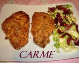 Foto del paso 5 de la receta: Pechuga de pollo almendrada crujiente al horno
