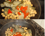 Foto del paso 2 de la receta: Pencas y acelgas con garbanzos al pimentón