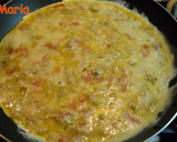 Foto del paso 5 de la receta: Tortilla de habas con cabecero de lomo