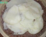 Foto del paso 4 de la receta: Pastel de carne con puré de patatas y calabacines