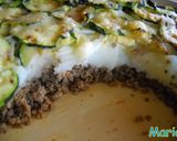 Foto del paso 5 de la receta: Pastel de carne con puré de patatas y calabacines