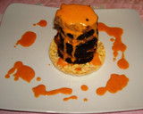 Foto del paso 5 de la receta: Milhojas de berenjena y solomillo de cerdo