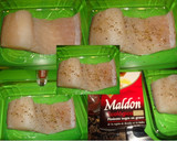 Foto del paso 1 de la receta: Bacalao al horno con mermelada y trigueros