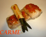 Foto del paso 6 de la receta: Bacalao al horno con mermelada y trigueros